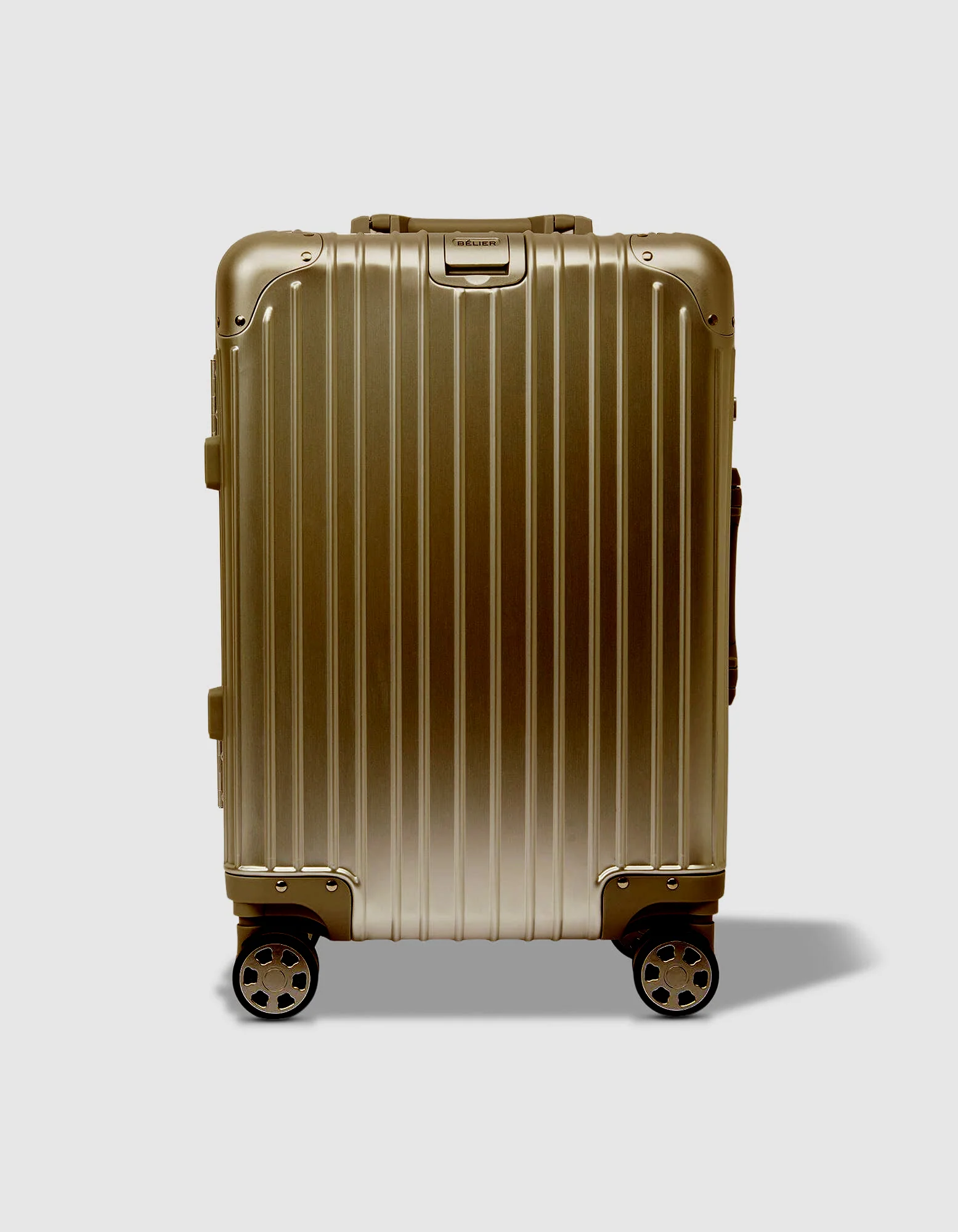 20" Small Aluminium Suitcase - Bronze - Image 7