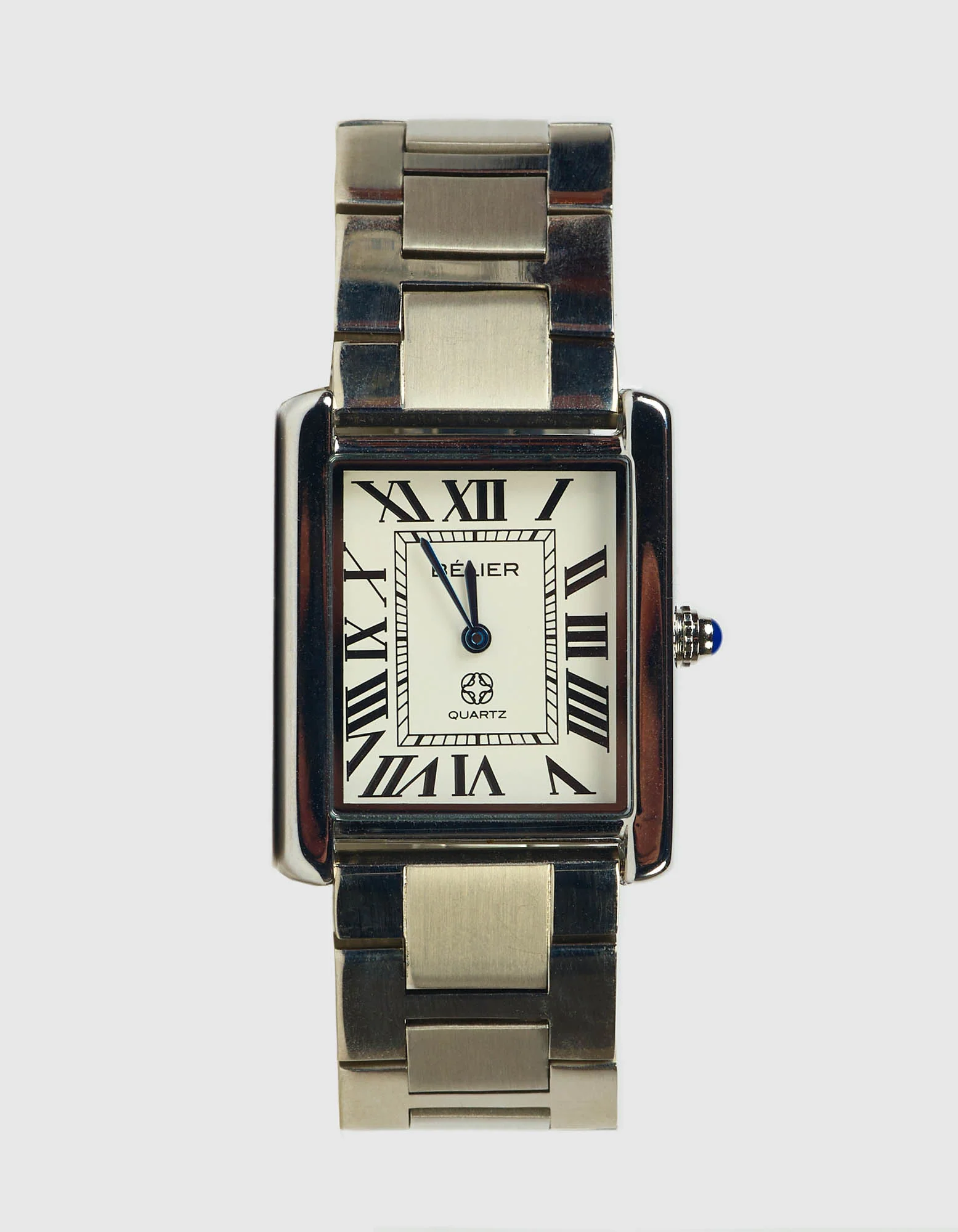 Moritz Tank Watch - Silver - Image 3
