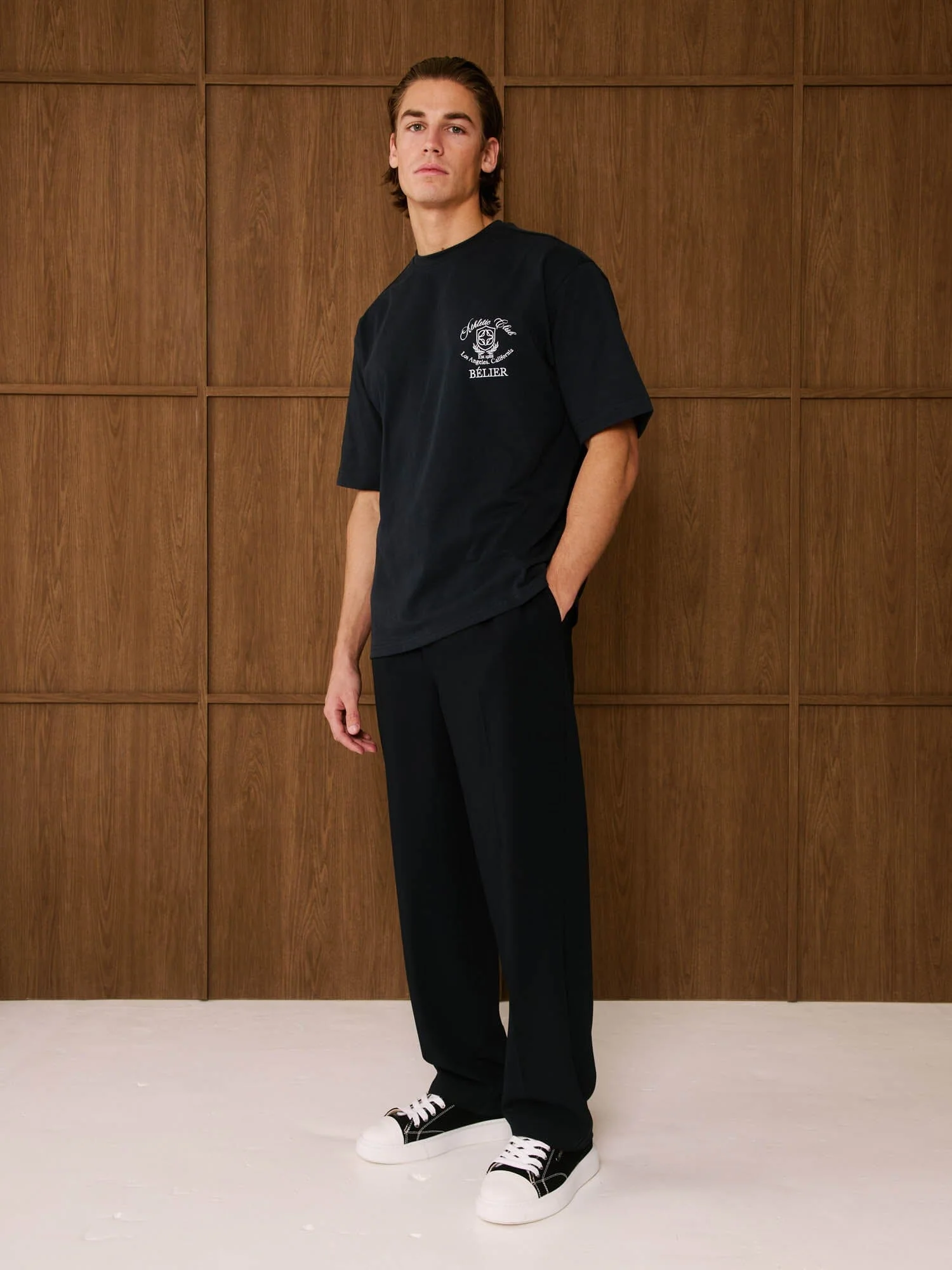 Athletic Tee - Navy - Image 3